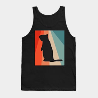 Murmeltier Sonnenuntergang Vintage Design Tank Top